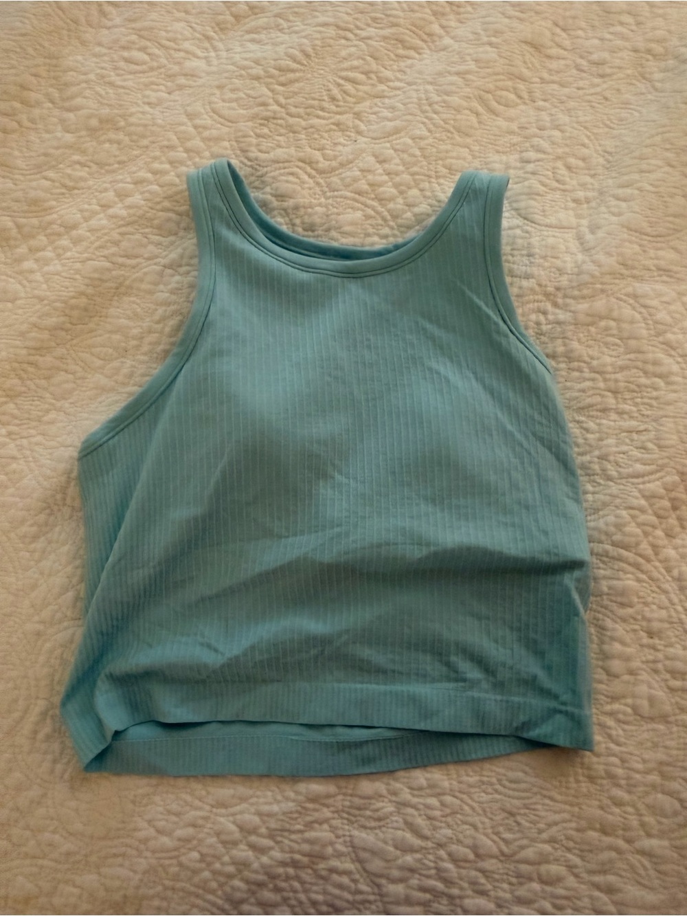 lululemon athletica Ribbed Tank Top - Aqua